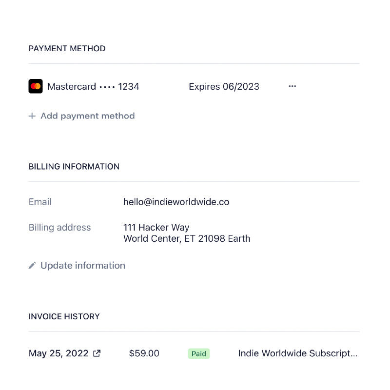 Billing Portal Login